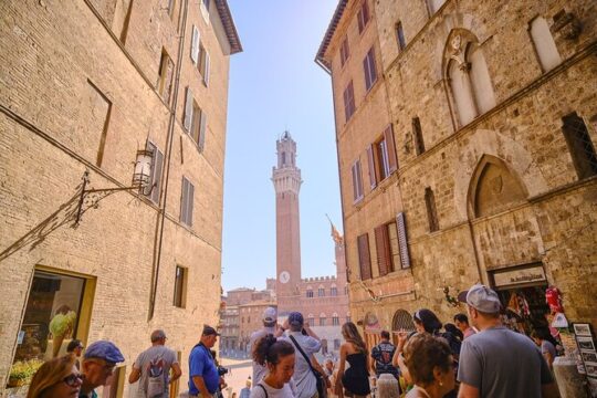Pisa, Siena and San Gimignano Day Trip with Lunch & Wine Pairing