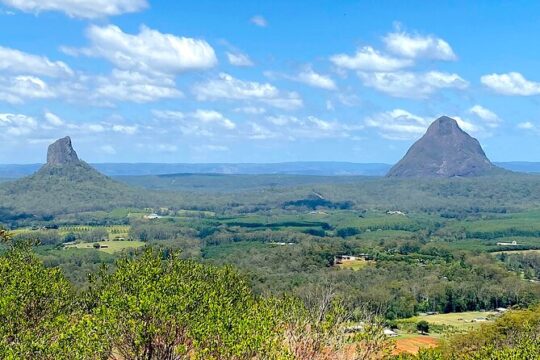 Glass House Mountains Tour with Lunch, Lookouts, and Nature Walks