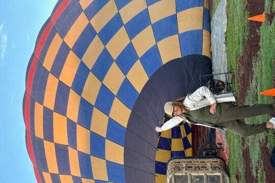 Balloon Flight with Cave Breakfast and CDMX Round Trip