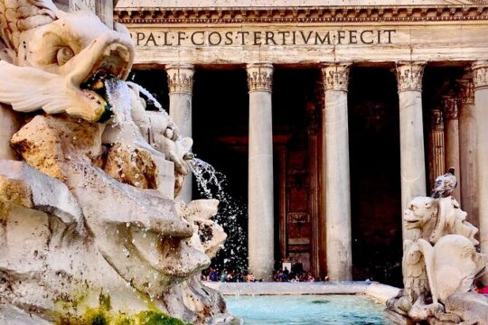 Pantheon Private Guided Tour with Skip the Line Ticket