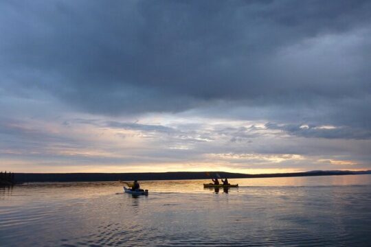 Yellowstone Lake Sunset Paddle