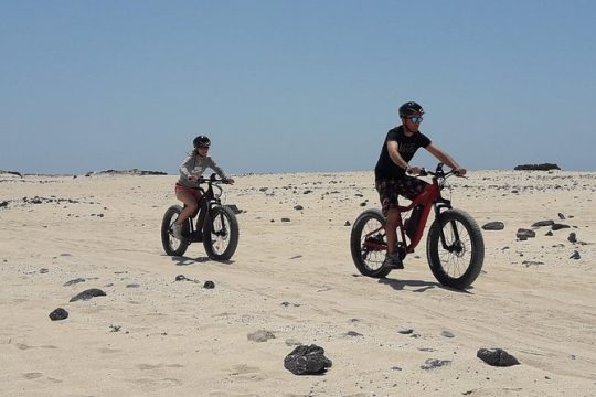Fat Electric Bike Advanced Tour Corralejo 5 Hours From Caleta De Fuste