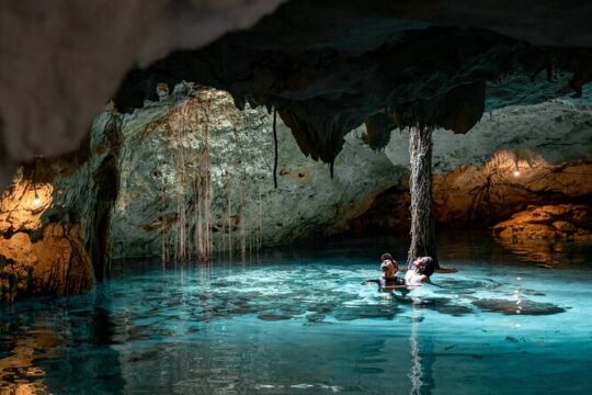 Half-Day Tour to Tulum and 2 Cenotes from Tulum