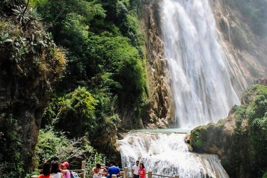 Chiflon Waterfall And Montebello Lakes