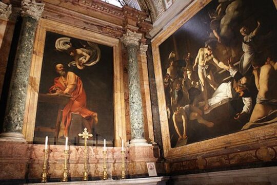 Caravaggio's Art and Life Private Walking Tour in Rome