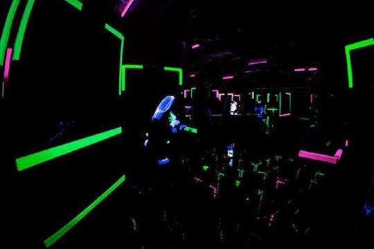 Fun Laser Challenge with your Friends in Umbria + Aperitif