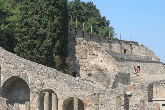 Archaeological Tour: Ruins of Herculaneum+Oplontis+Pompeii (Full Day)