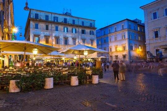 Evening Food Tasting Walking Tour in Trastevere - Rome (SHARED)
