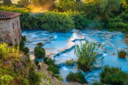 Guided tour of the wonderful Terme di Saturnia