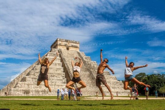 Chichen Itza Ruins Tour from Tulum City! Cenotes and Valladolid