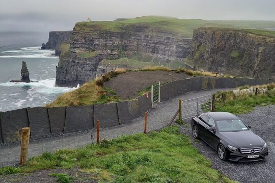 Killarney to Galway via Cliffs of Moher Private Car Service