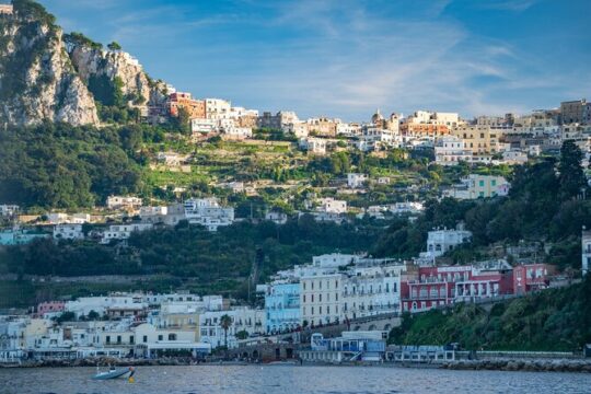 Private Boat Tour of Capri from Positano on Sorrentine "GOZZO"