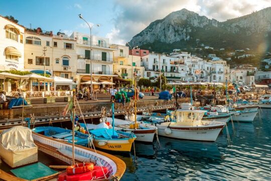 Capri, Anacapri & Blue Grotto from Capri Port Private Tour