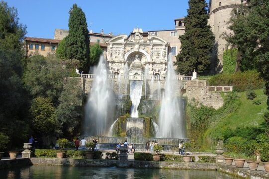 Villa D'Este and Tivoli from Rome SkipTheLine Tickets Included