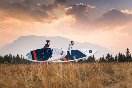 Canmore Stand Up Paddleboarding Guided Tour