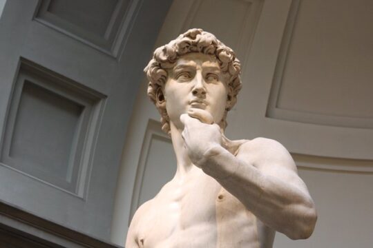 David and the highlights of Florence.