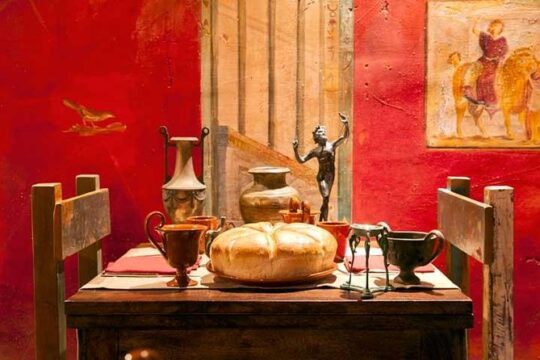 Pompeii from Naples:learn about Ancient Roman Life tasting food of Ancient City