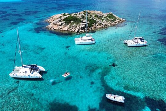 3-Catamaran from Cannigione to the islands of the Archipelago