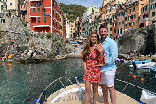 Cinque Terre Private Wedding Proposals on Boat