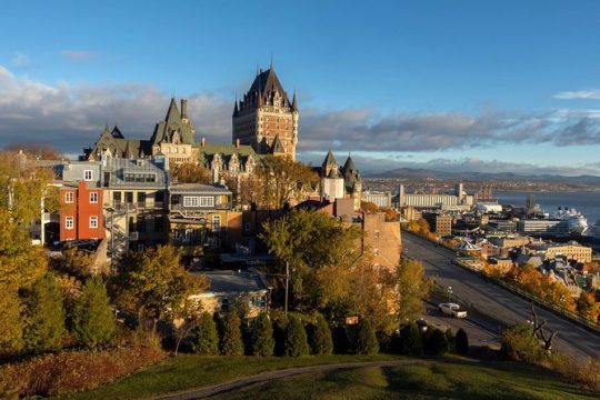 Quebec city & Montmorency Falls 1 Day Tour from Montreal