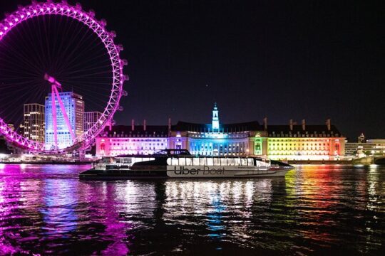 Uber Boat by Thames Clippers - Single River Journey on the Thames