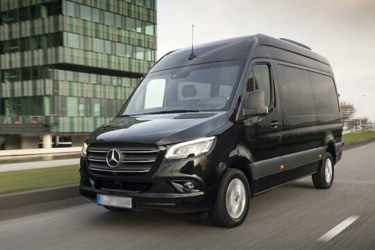 Private RoundTrip Barcelona City to Sitges City by MiniBus