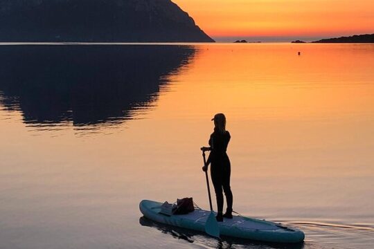 SUP Experience Tour Sunrise or sunset Olbia breakfast or aperitif