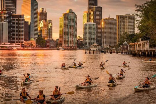 Brisbane City Twilight Kayak