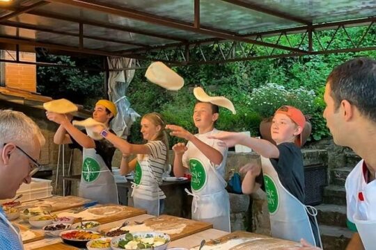 Private Pizza And Gelato cooking class in Florence