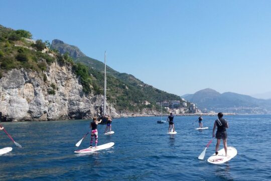Stand Up Paddle guided tour through Amalfi Coast