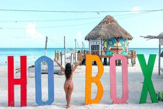 Full-Day Tour of Holbox Island and Yalahau Cenote with Lunch