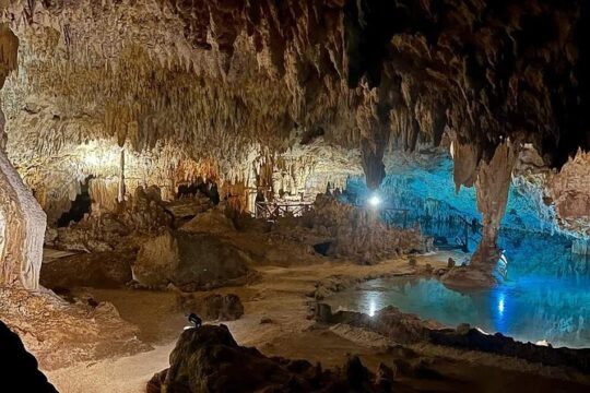 Half Day Tulum Ruins, Cave, Wood Sculpture with Lunch included