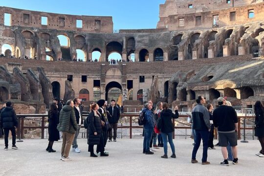 Exclusive Arena Colosseum Tour and Ancient Rome access