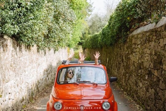 Vintage Fiat 500 Chianti Classico Wine Tour and Tuscan Lunch
