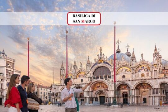 Venice: Doge's Palace Ticket & Guided Tour + St. Mark's Area Tour