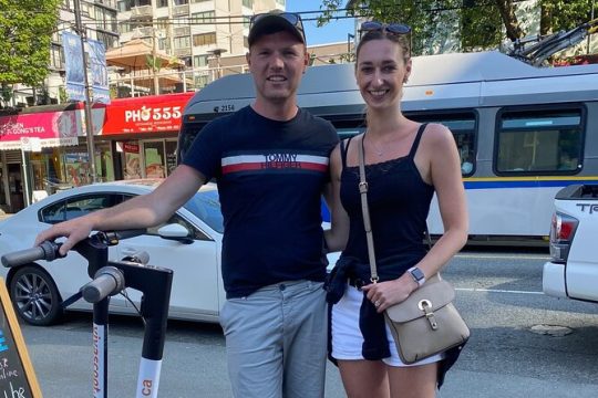 Stanley Park E-scooter Rental and Self Guided Audio Tour