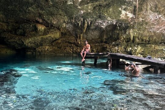Extreme E-bike and Cenote Tour in Playa del Carmen