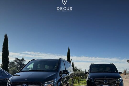 Luxury Private Transfer from Civitavecchia Port to Fiumicino Airport