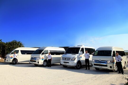 Cozumel Private Shuttle For Groups to Top Beach Clubs