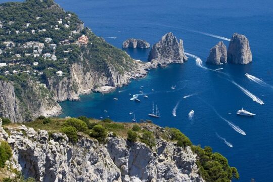 Capri, Sorrento and Pompeii Private Tour