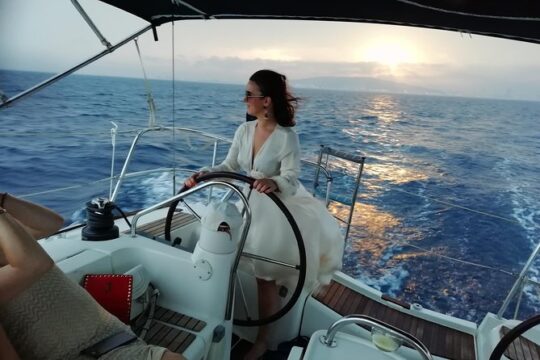 Barcelona Sailing Sunset Experience Exclusive Private Sailboat from Port Olimpic