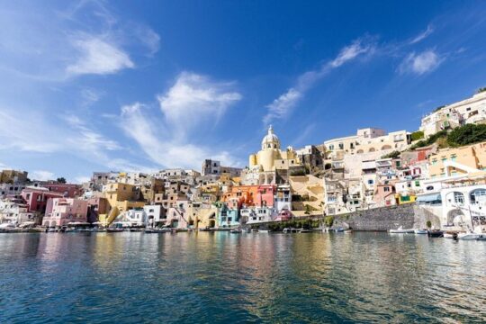 Transfer from Naples to Amalfi with stop at Pompeii or Return