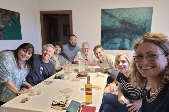 Wine and Cichetti tasting at Liuba and Hugo's home