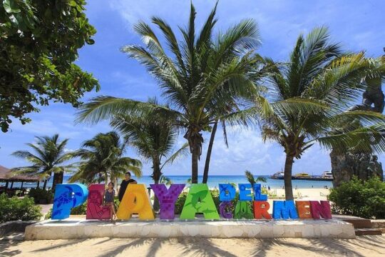 Deluxe Nature Day! Tulum, Coba, Cenote Kuxtal & Playa Del Carmen