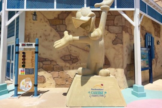 PortAventura Caribe Aquatic Park Pass with Pick-up from Barcelona