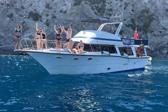 Alcudia Sunset Boat Trip Drinks, Snacks, SUP & Snorkel