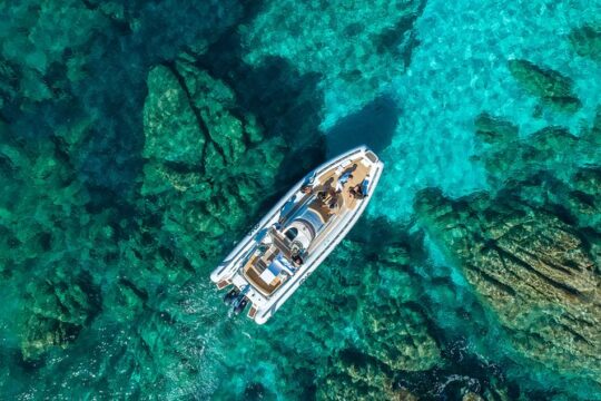 Private Rib Tour La Maddalena archipelago with skipper 4 or 8 hours