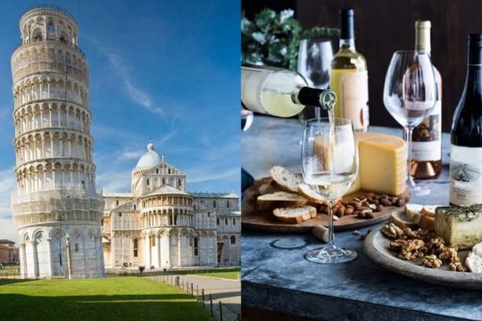 Private Pisa, Pasta & Chianti Lovers Wine Experience from Viareggio-Forte Marmi