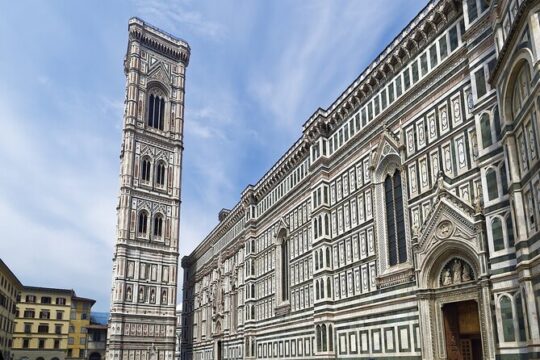 Florence panoramic view Giotto's Bell Tower and Cathedral Ticket