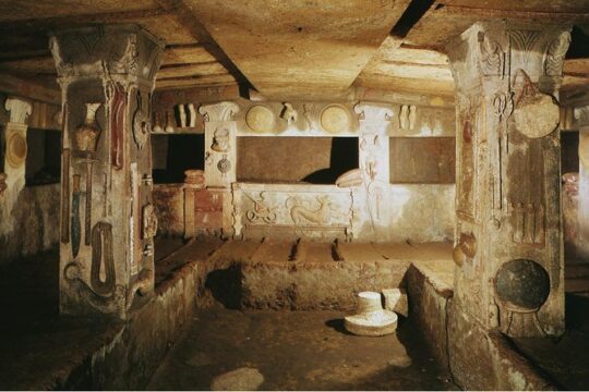 Self-guided all-day trip from Rome: Ancient Etruscan Necropolis of Tuscia